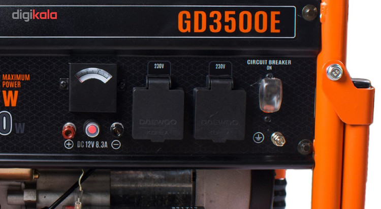 موتور برق 2.8 کیلو وات دوو مدل GD 3500E