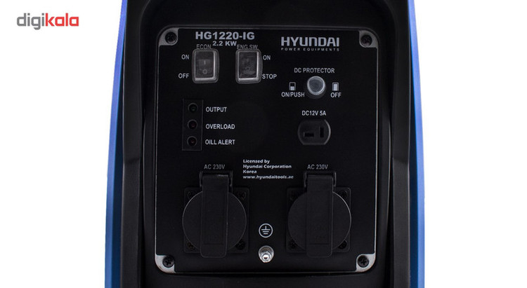 موتور برق 2.2 کیلو وات هیوندای مدل HG1220-IG