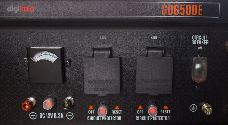 موتور برق 5.5 کیلو وات دوو مدل GD 6500E