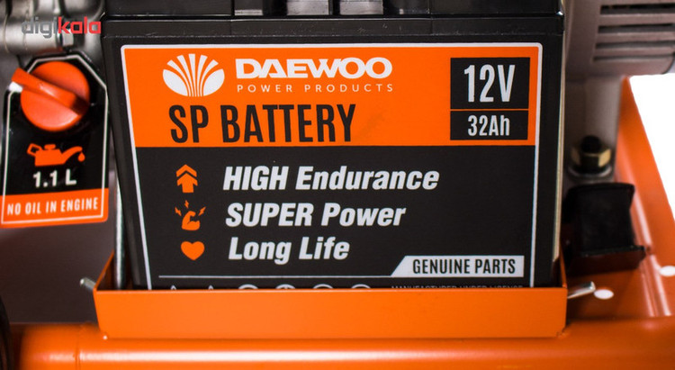 موتور برق 5.5 کیلو وات دوو مدل GD 6500E