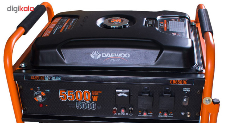 موتور برق 5.5 کیلو وات دوو مدل GD 6500E