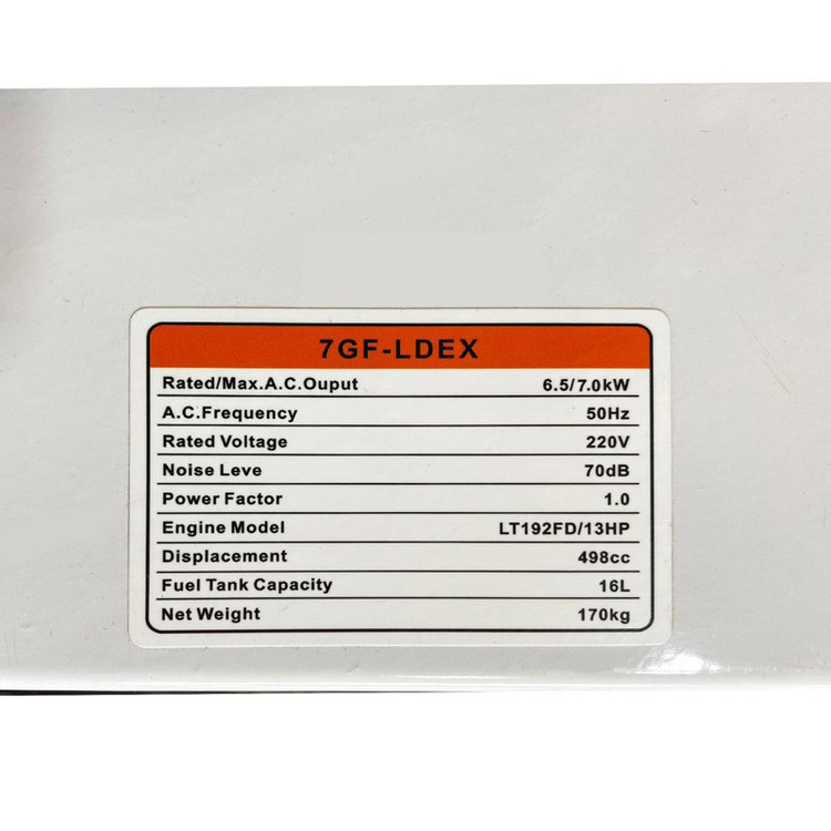 موتور برق دیزلی یاماهاپلاس مدل 7GF LDEX