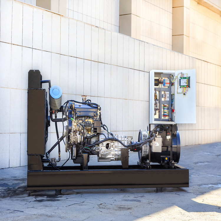 موتور ژنراتور پایه گازسوز مدل TetaPower GM-50KVA