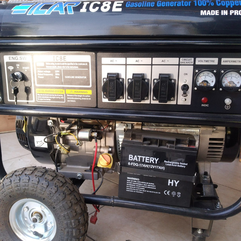 موتور برق بنزینی ایکارر مدل IC8E