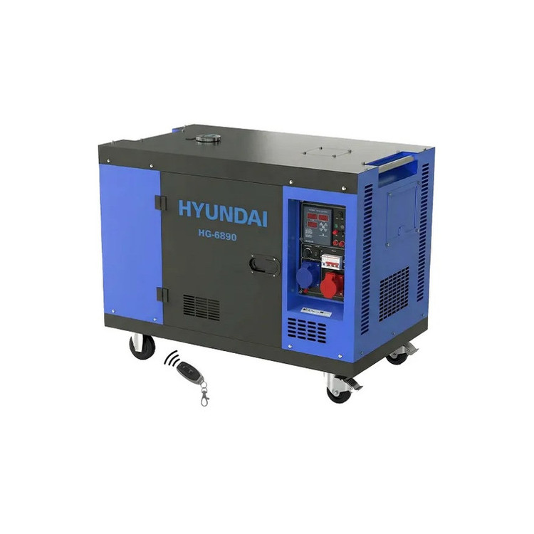 موتور برق دیزلی 12 اسب بخار هیوندای مدل HG-6890