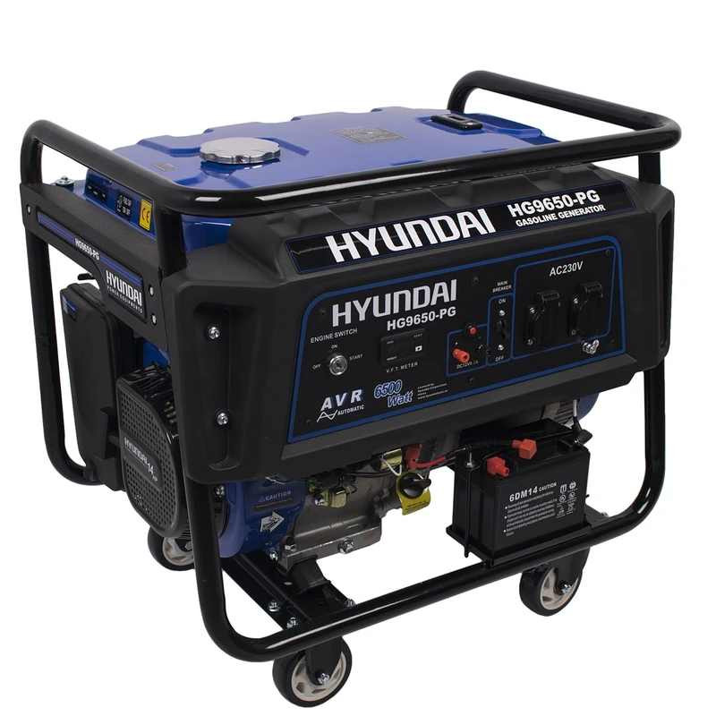 موتور برق بنزینی 14 اسب بخار هیوندای مدل hg9650