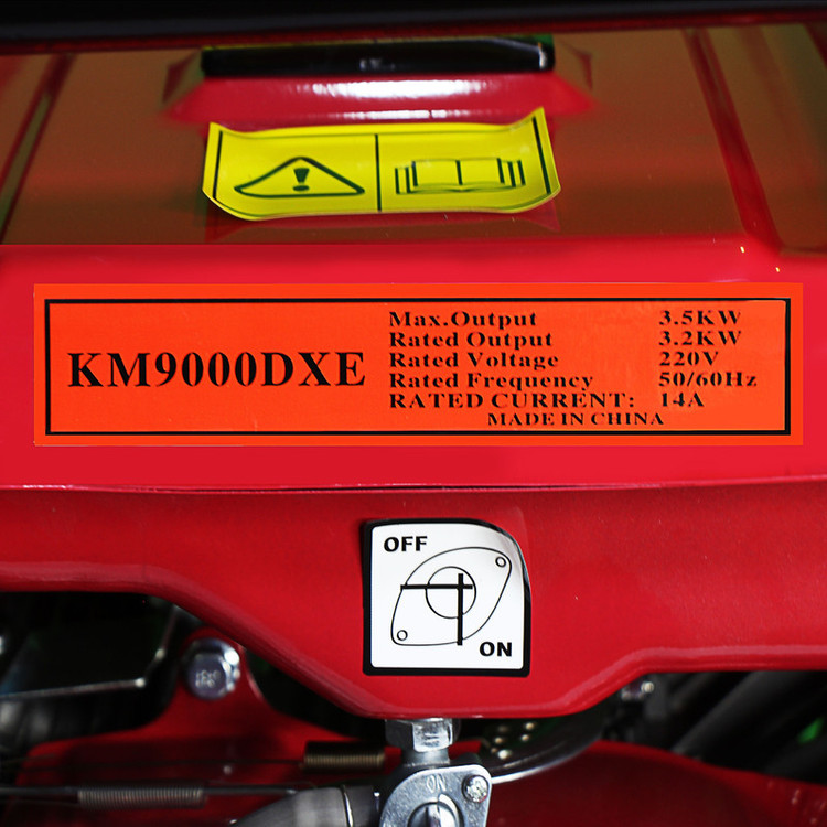 موتور برق بنزینی مدل KM9000XD