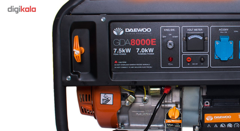 موتور برق 7.5 کیلو وات دوو مدل GDA 8000E-ATS