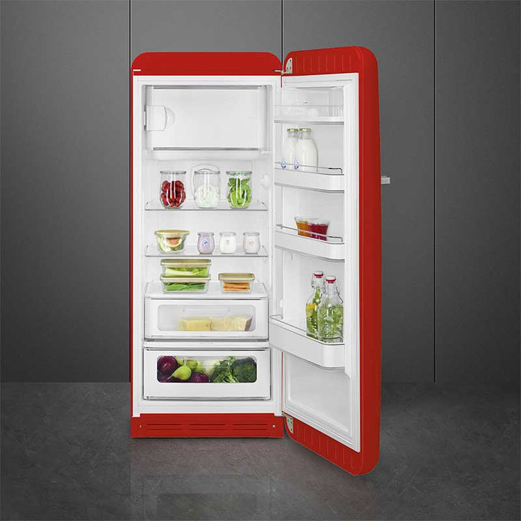 یخچال فریزر طرح فریزر بالا 28 فوت اسمگ مدل FAB28RRD