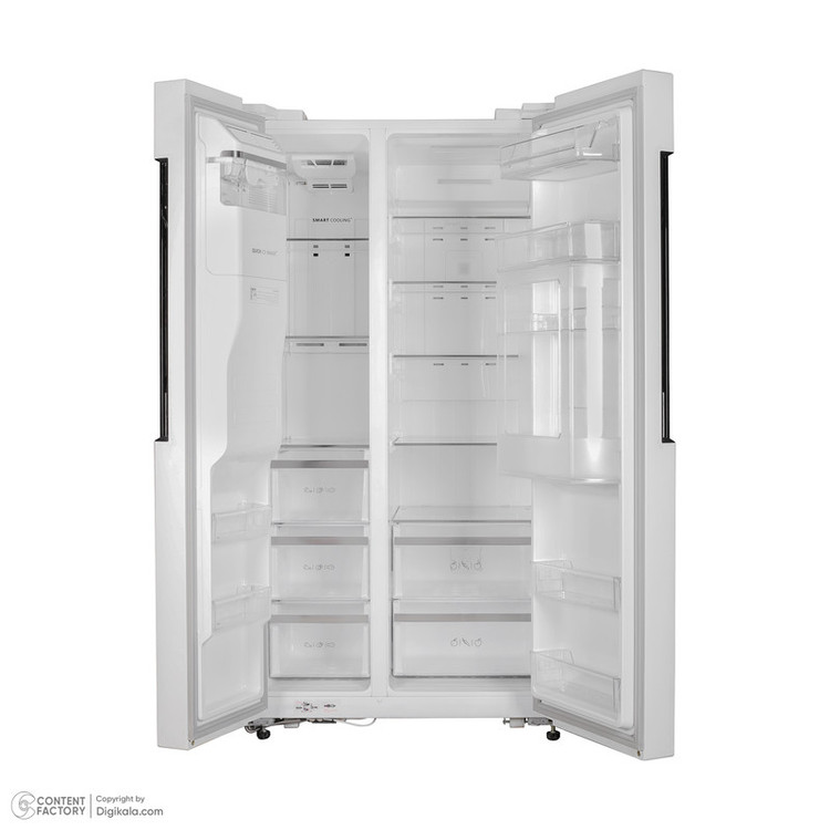 یخچال و فریزر ساید بای ساید 32 فوت اسنوا مدل S1Di-M210-W