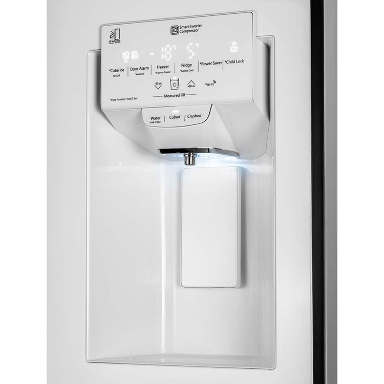 یخچال فریزر ساید بای ساید 32 فوت هیمالیا مدل گلکسی GALAXY 3F HSBSN84005