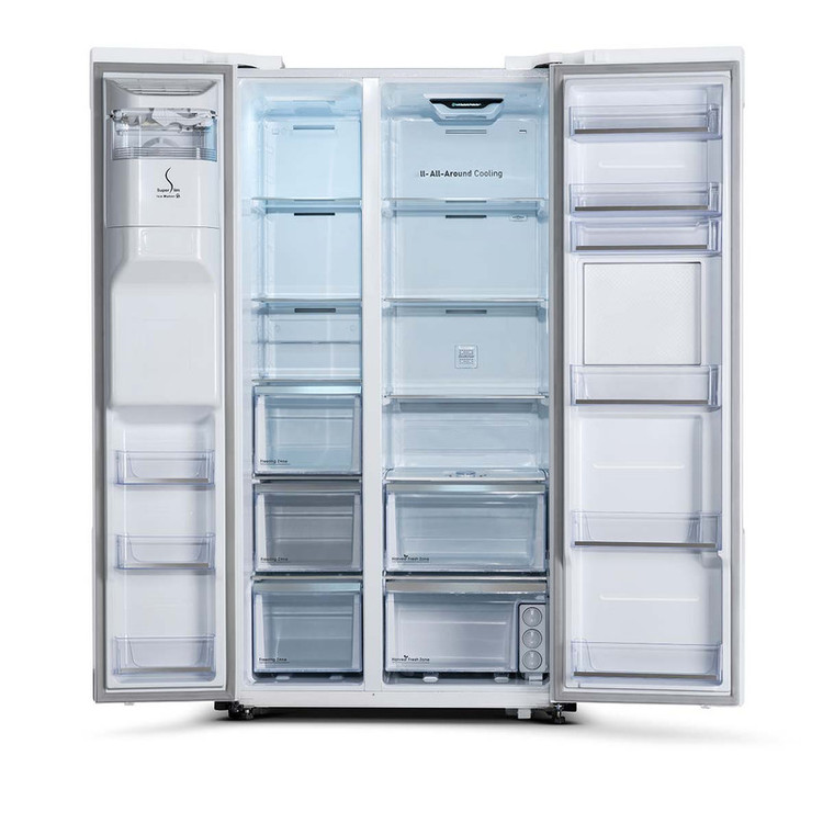 یخچال فریزر ساید بای ساید 32 فوت هیمالیا مدل گلکسی GALAXY 3F HSBSN84005