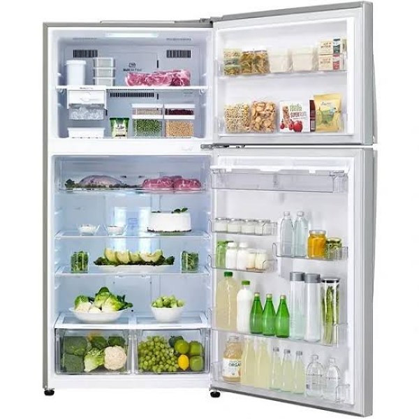 یخچال فریزر طرح فریزر بالا 30 فوت ال جی مدل GR-F882HBHU