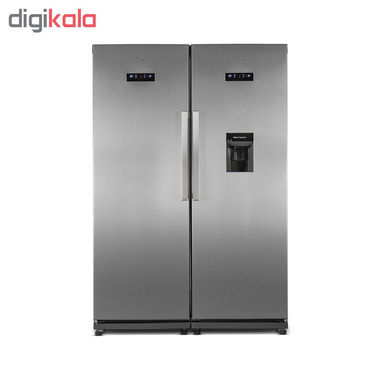 یخچال و فریزر دوقلو 40 فوت اکولوکس مدل ELF6NAA XS - ELR6NA XS