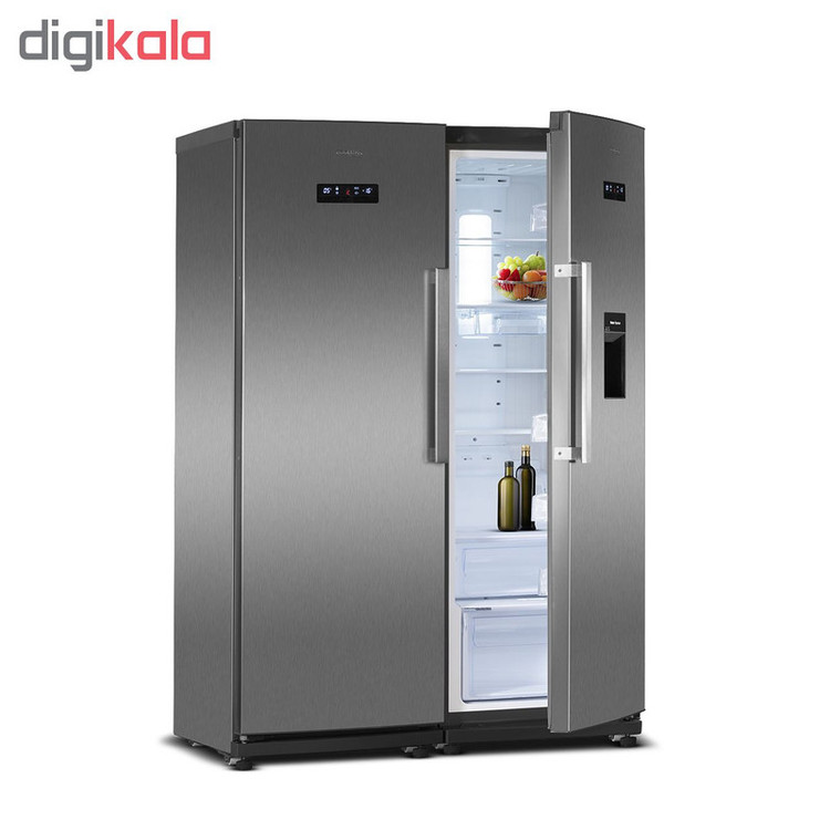 یخچال و فریزر دوقلو 40 فوت اکولوکس مدل ELF6NAA XS - ELR6NA XS