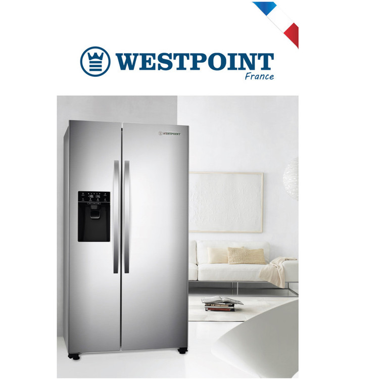 یخچال و فریزر ساید بای ساید 25 فوت وست پوینت مدل WSQ 5916