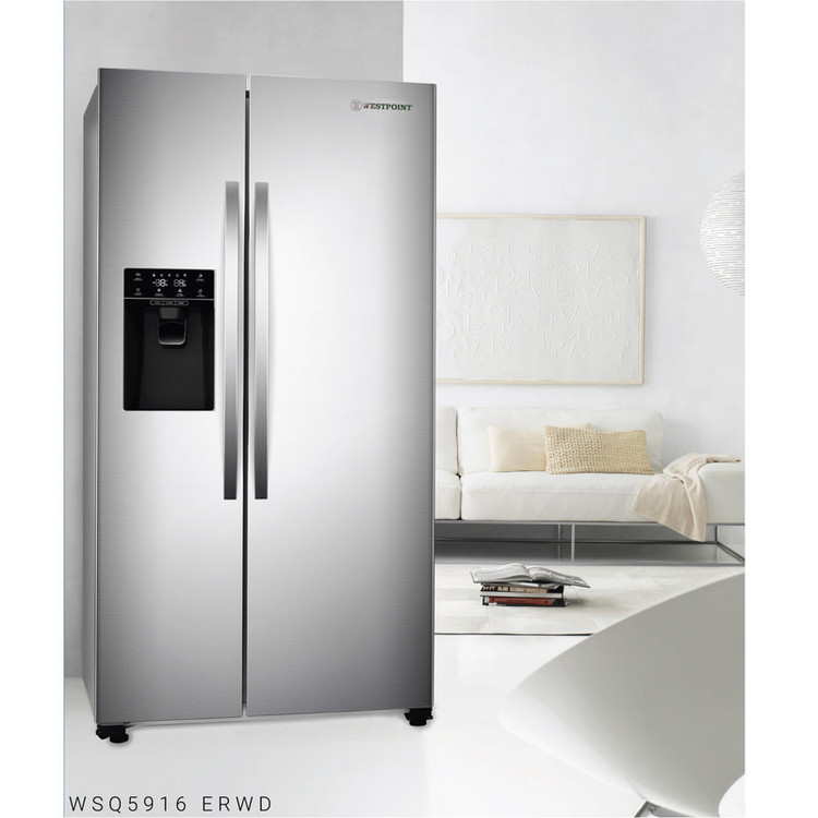 یخچال و فریزر ساید بای ساید 25 فوت وست پوینت مدل WSQ 5916