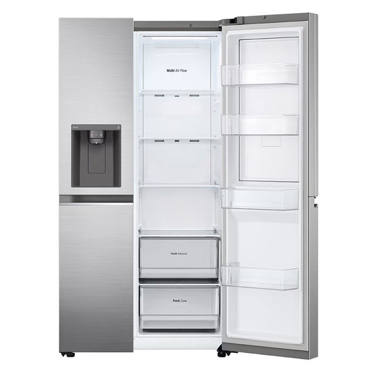 یخچال فریزر ساید بای ساید 24 فوت ال جی مدل GC-J257SMSV