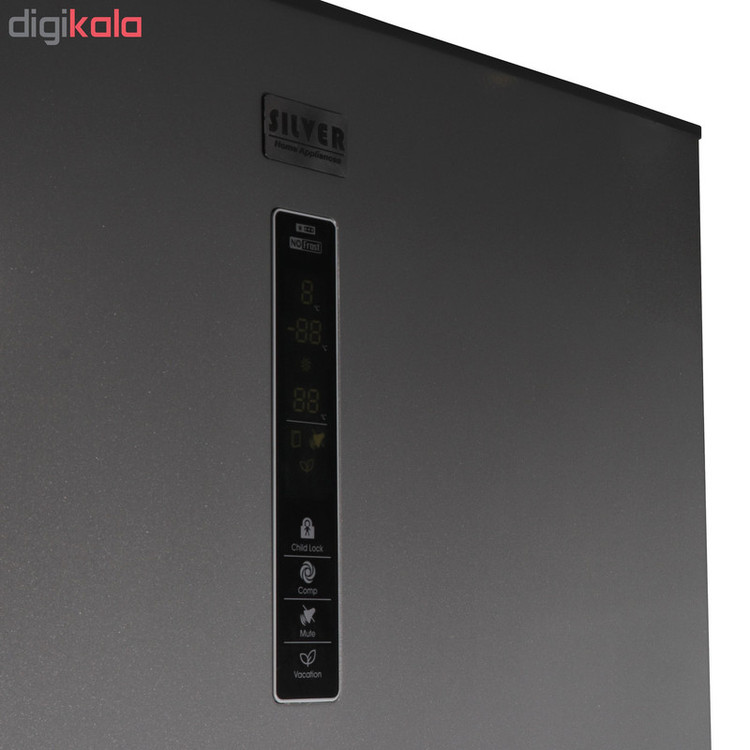 یخچال 23 فوت و فریزر سیلور مدل SRF-105