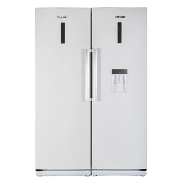 یخچال و فریزر دوقلو 40 فوت دیپوینت مدل NF14-D5iU-W/NR14-D5iU-W