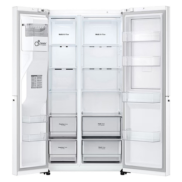 یخچال فریزر ساید بای ساید 31 فوت ال جی مدل GC-J348