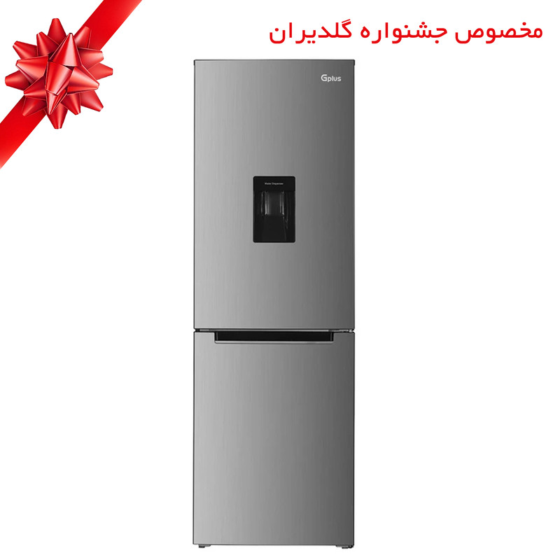 یخچال فریزر 18 فوت جی پلاس مدل GRF-P3117S، دارای آبریز دستی، با ارتفاع 184.3، پهنای 60 و عمق 67.2 سانتی‌متر، میزان مصرف انرژی A++، دارای 4 طبقه در یخچال و 3 طبقه در فریزر