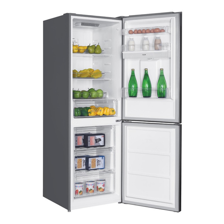 یخچال فریزر 18 فوت جی پلاس مدل GRF-P3117S، دارای آبریز دستی، با ارتفاع 184.3، پهنای 60 و عمق 67.2 سانتیمتر، میزان مصرف انرژی A++، دارای 4 طبقه در یخچال و 3 طبقه در فریزر