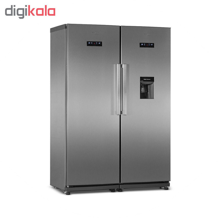 یخچال و فریزر دوقلو 40 فوت اکولوکس مدل ELF6NAH-ELR6NA