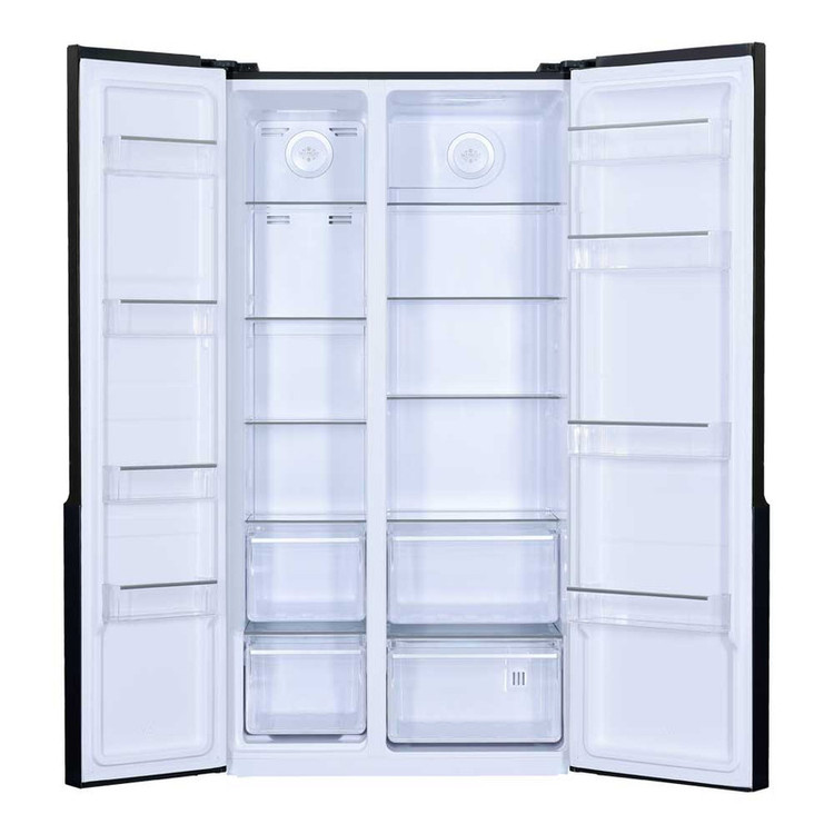 یخچال و فریزر ساید بای ساید 28 فوت جی پلاس مدل GSS-M7418BG