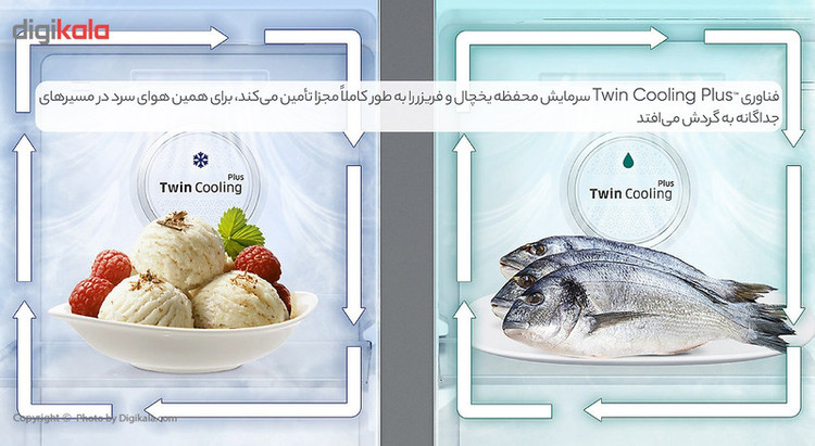یخچال و فریزر 27 فوت سامسونگ مدل G26