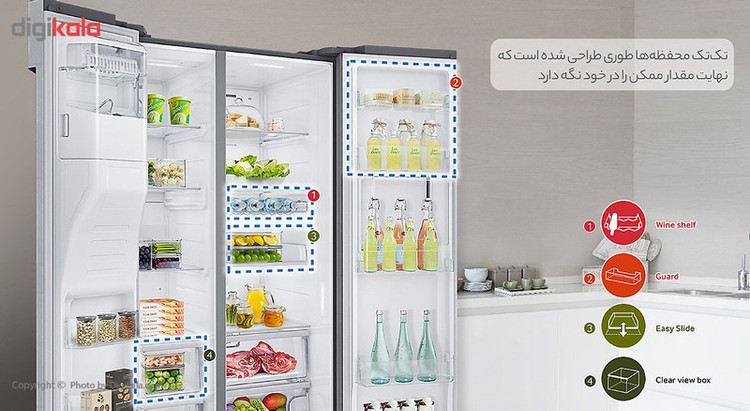 یخچال و فریزر 27 فوت سامسونگ مدل G26