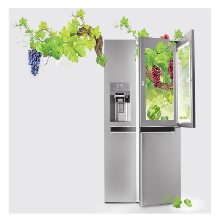 یخچال و فریزر ساید بای ساید 36 فوت دوو مدل DS-3640MW