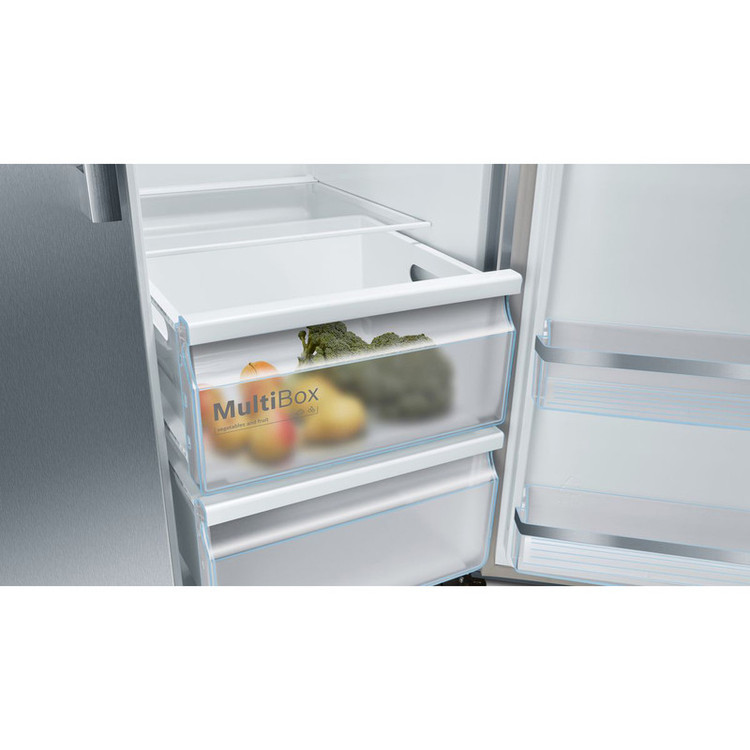 یخچال و فریزر ساید بای ساید 27 فوت بوش مدل KAG93AI304