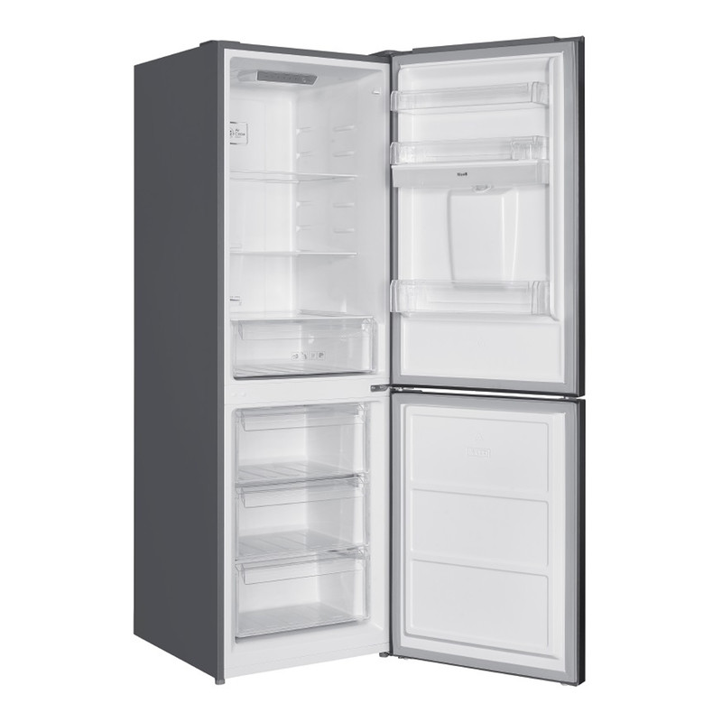 یخچال فریزر 18 فوت جی پلاس مدل GRF-P3117S/W، دارای آبریز دستی، با ارتفاع 184.3، پهنای 60 و عمق 67.2 سانتیمتر، میزان مصرف انرژی A++، دارای 4 طبقه در یخچال و 3 طبقه در فریزر