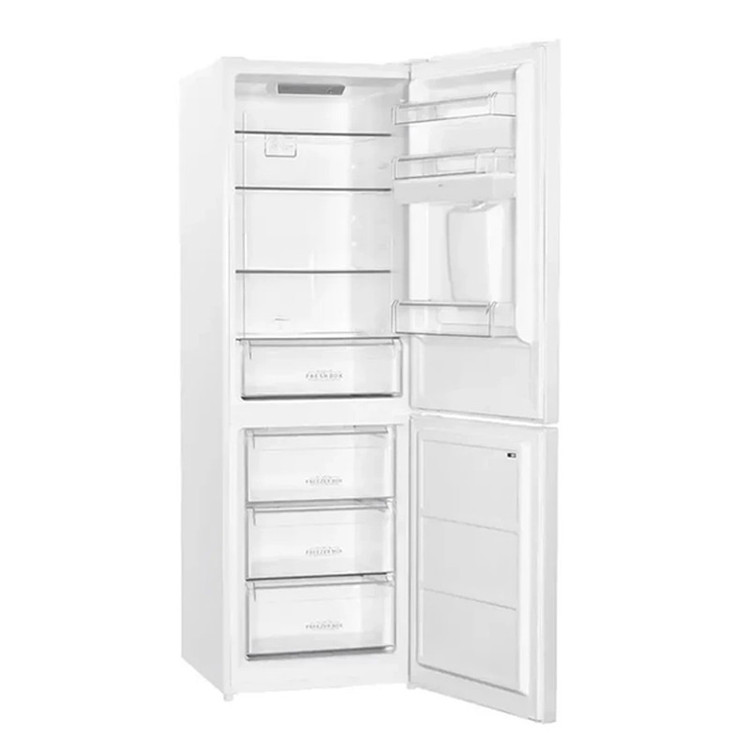یخچال فریزر 18 فوت جی پلاس مدل GRF-P3117S/W، دارای آبریز دستی، با ارتفاع 184.3، پهنای 60 و عمق 67.2 سانتیمتر، میزان مصرف انرژی A++، دارای 4 طبقه در یخچال و 3 طبقه در فریزر