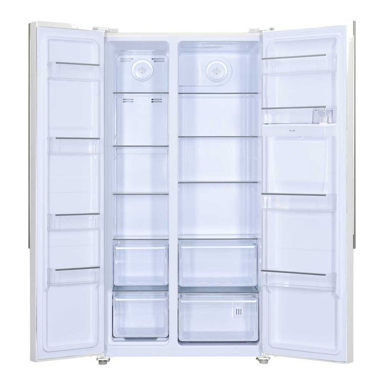یخچال و فریزر ساید بای ساید 27 فوت جی پلاس مدل GSS-K715W