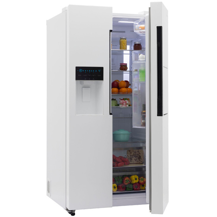 یخچال و فریزر ساید بای ساید 27 فوت اسنوا مدل SN8-2261GW