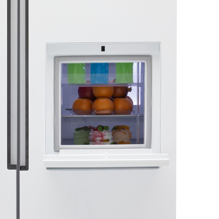 یخچال و فریزر ساید بای ساید 27 فوت اسنوا مدل SN8-2261GW