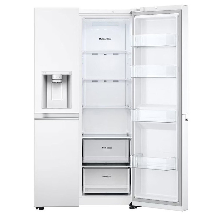 یخچال فریزر ساید بای ساید 24 فوت ال جی مدل GC-J257SQSV