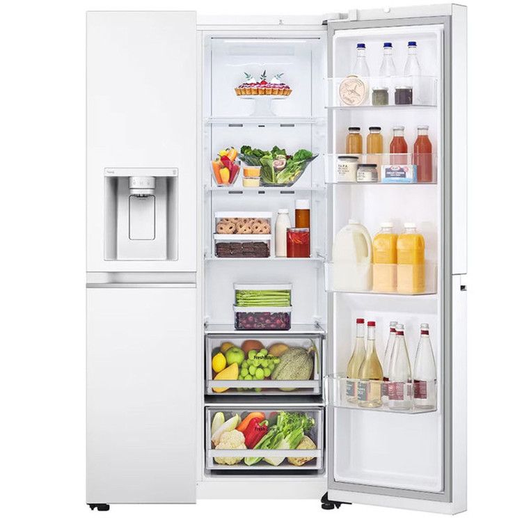 یخچال فریزر ساید بای ساید 24 فوت ال جی مدل GC-J257SQSV