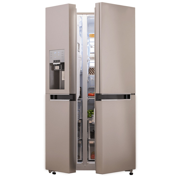 یخچال و فریزر ساید بای ساید 32 فوت دوو مدل DS-3440SS