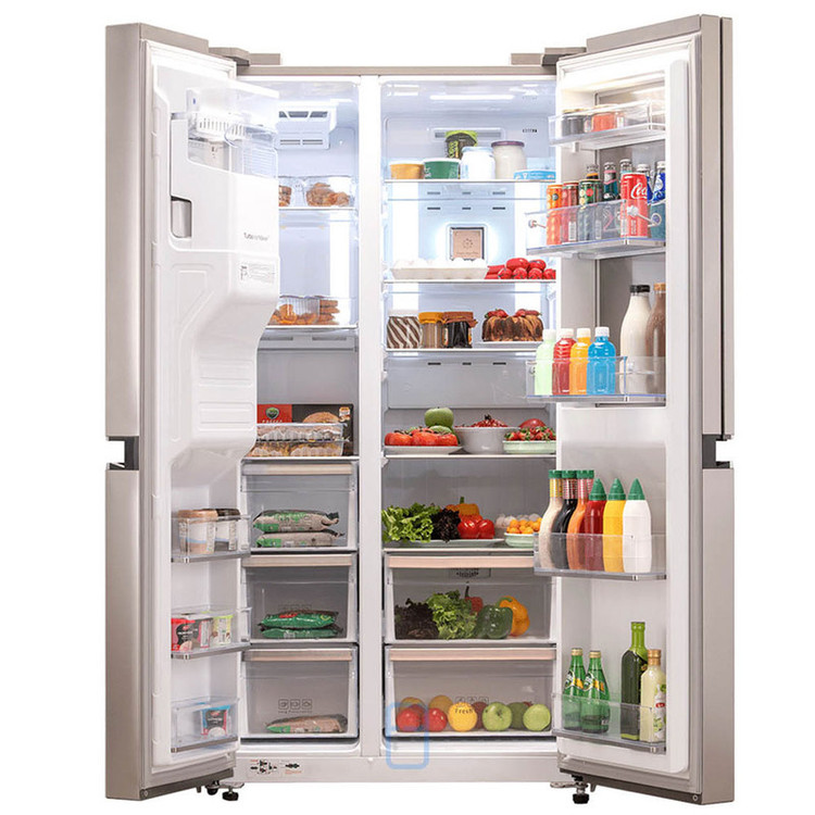 یخچال و فریزر ساید بای ساید 35 فوت دوو مدل DS-3645SS