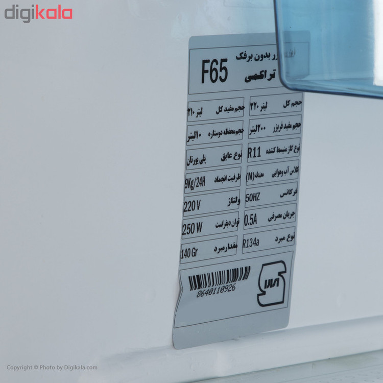 یخچال و فریزر دوقلو 20 فوت آنتیک مدل F65-R65 New-Unit