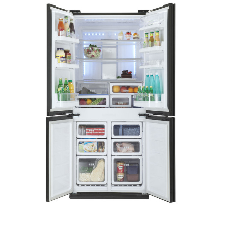 یخچال و فریزر ساید بای ساید 30 فوتد شارپ مدل SJ-FP85V
